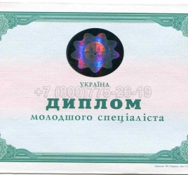 Диплом Техникума Украины 2004г в Майкопе